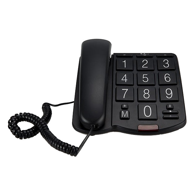 TX-575 Profoon Big Button Bureautelefoon Black