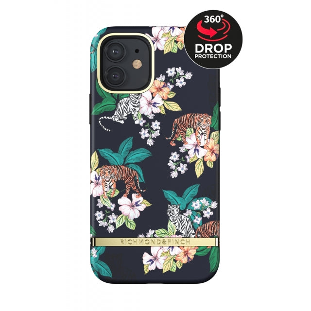 Richmond & Finch Freedom Series One-Piece Apple iPhone 12/12 Pro Floral Tiger