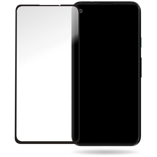 Protecteur d'écran en verre Mobilize - Cadre noir - Google Pixel 4a