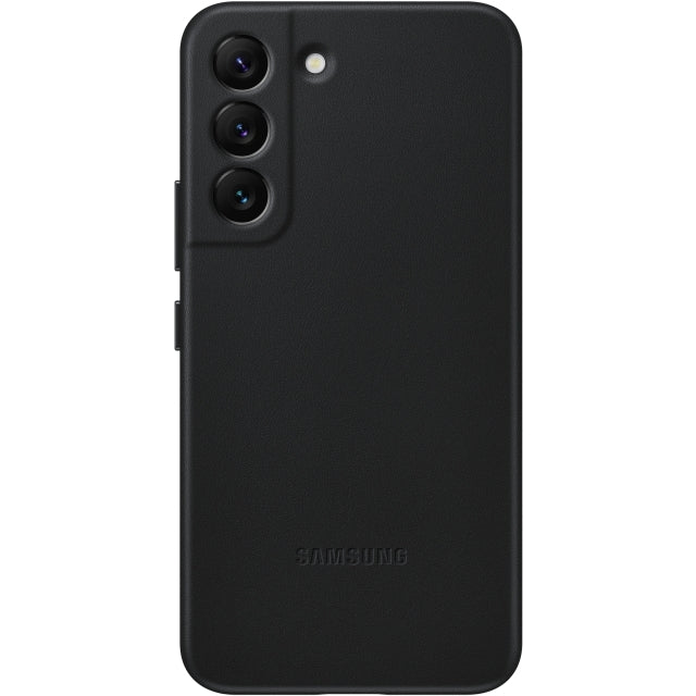 EF-VS901LBEGWW Samsung Leather Cover Galaxy S22 5G Schwarz