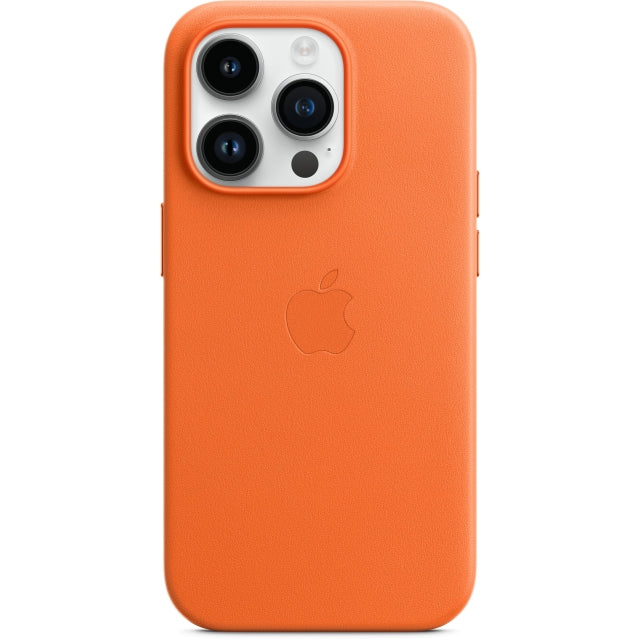 MPPL3ZM/A Apple Leather Case with MagSafe iPhone 14 Pro Orange
