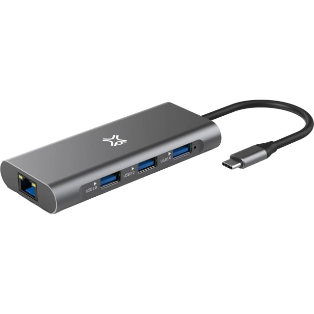 XtremeMac 8-ports USB-C Hub Grey