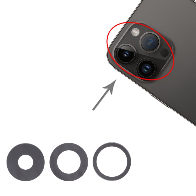 Achter cameralens voor iPhone 14 Pro Max / 14 Pro