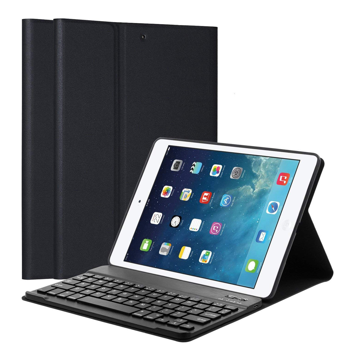 Hoes met toetsenbord Apple iPad Air/Air 2/9.7 2017/9.7 2018/Pro 9.7