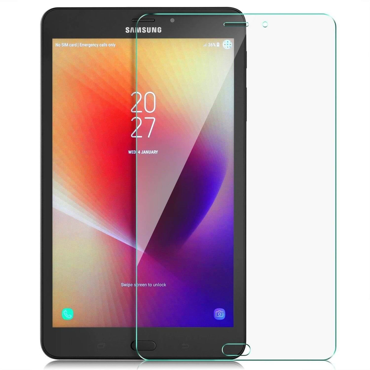 Tempered Glass Screenprotector Samsung Galaxy Tab A 8.0 (2017)