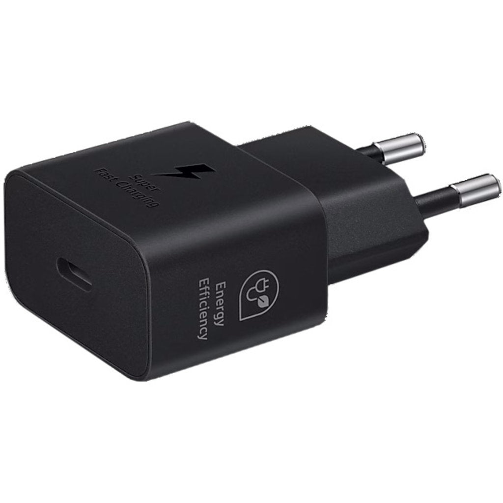 Samsung 25W Energy Efficiency (GaN) USB-C Travel Adapter Black w/o cable BULK