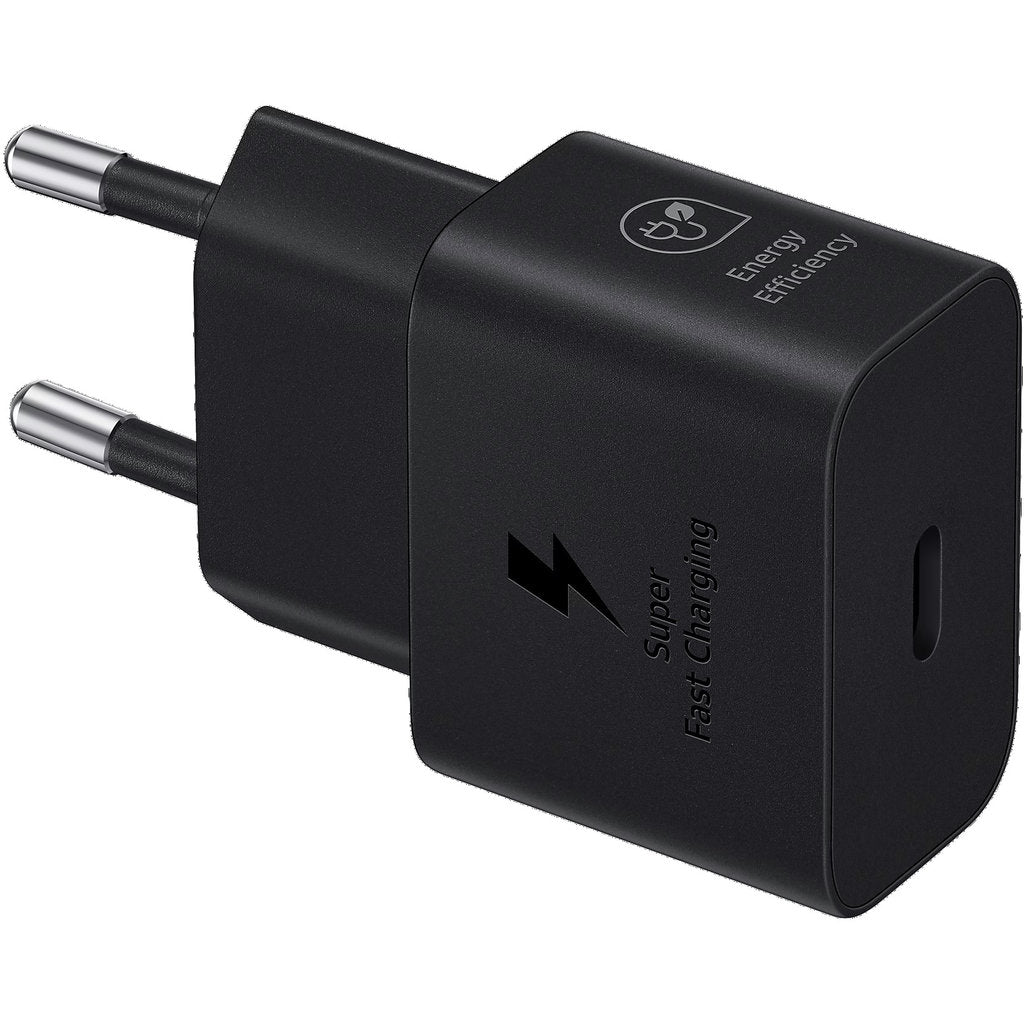 Samsung 25W Energy Efficiency (GaN) USB-C Travel Adapter Black w/o cable BULK
