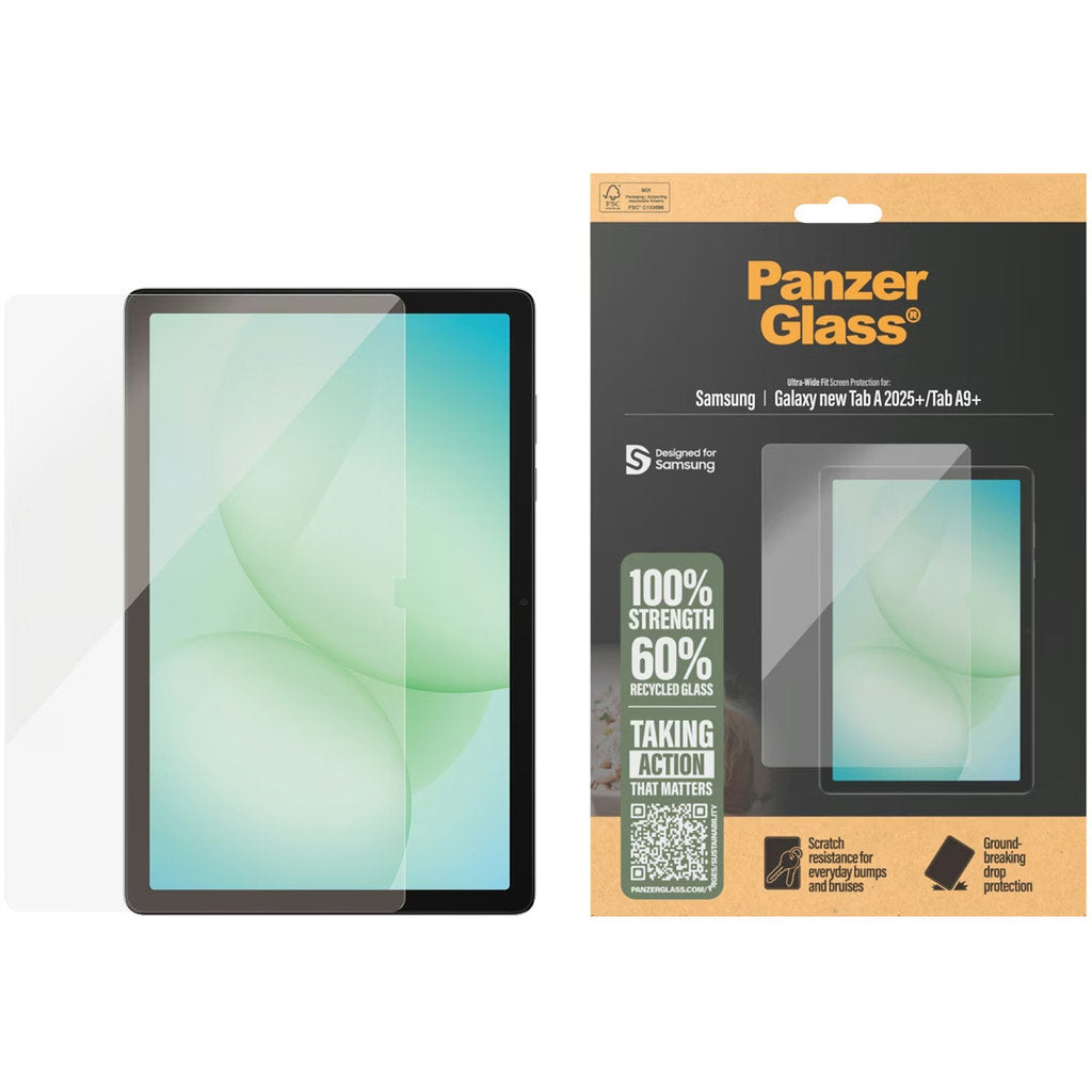 PanzerGlass Samsung Galaxy Tab A9 Plus/A11 Plus Ultra-Wide-Fit
