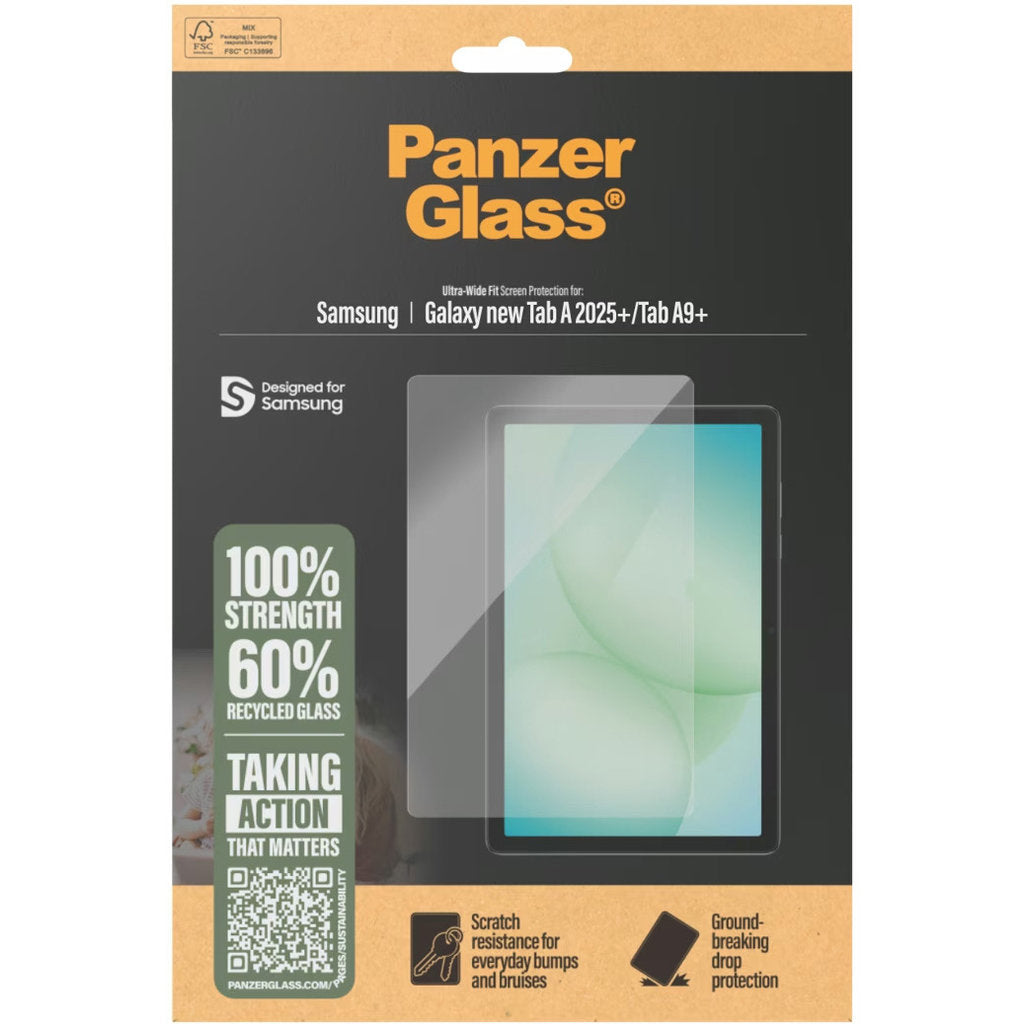 PanzerGlass Samsung Galaxy Tab A9 Plus/A11 Plus Ultra-Wide-Fit