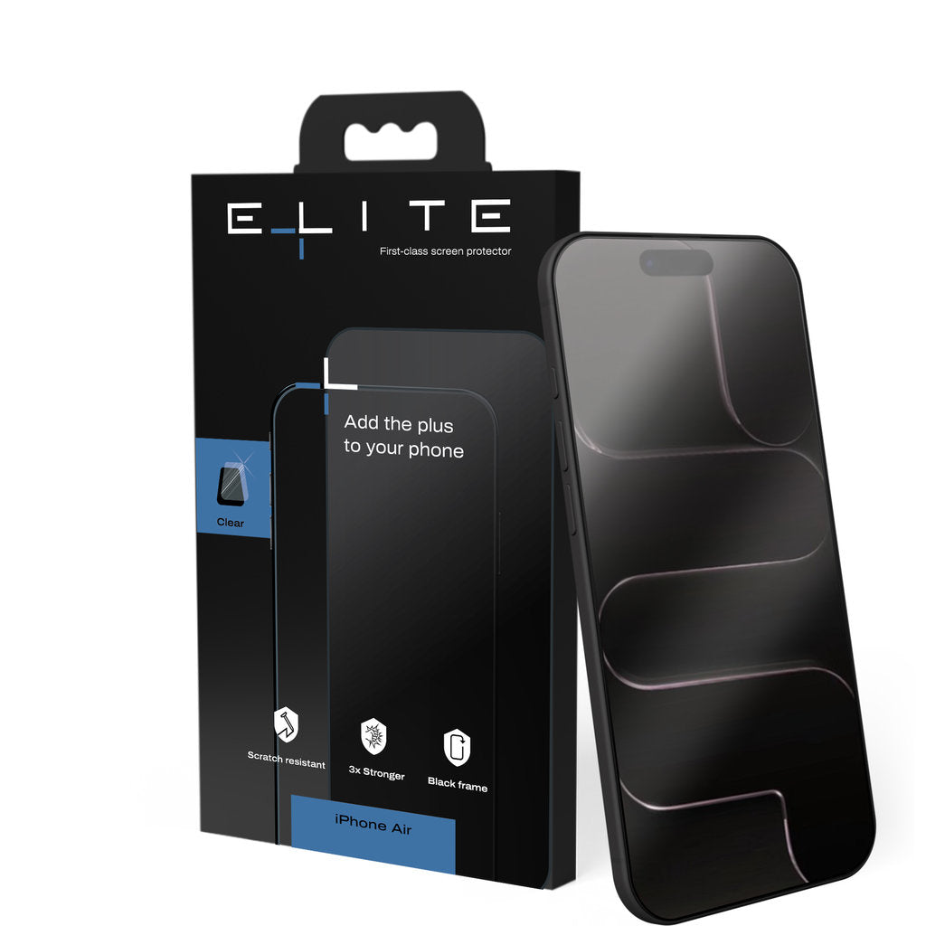 Elite Screenprotector Glass Clear for iPhone 17 Air