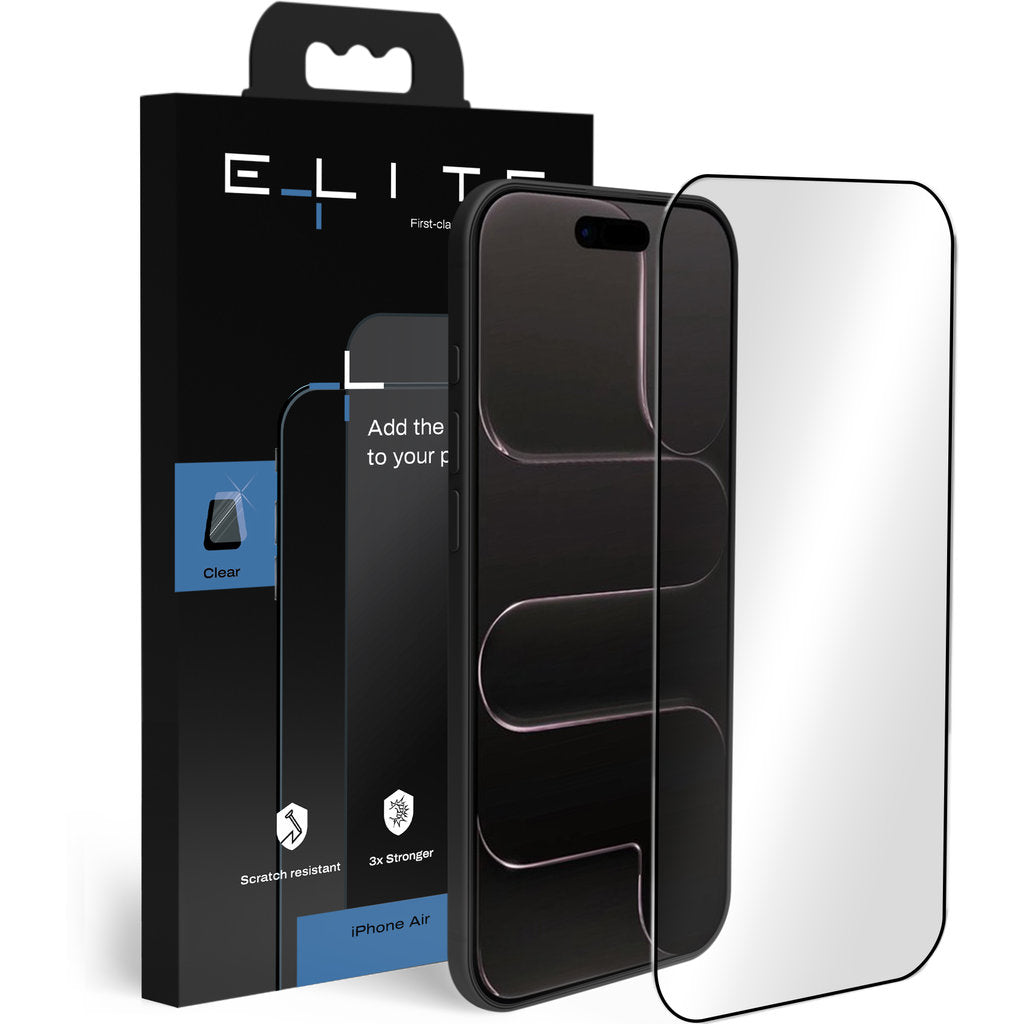 Elite Screenprotector Glass Clear for iPhone 17 Air