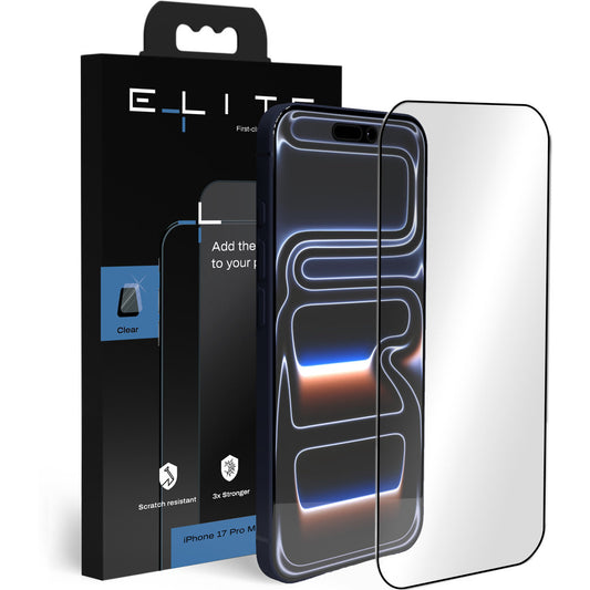 Elite Screenprotector Glass Clear for  iPhone 17 Pro Max