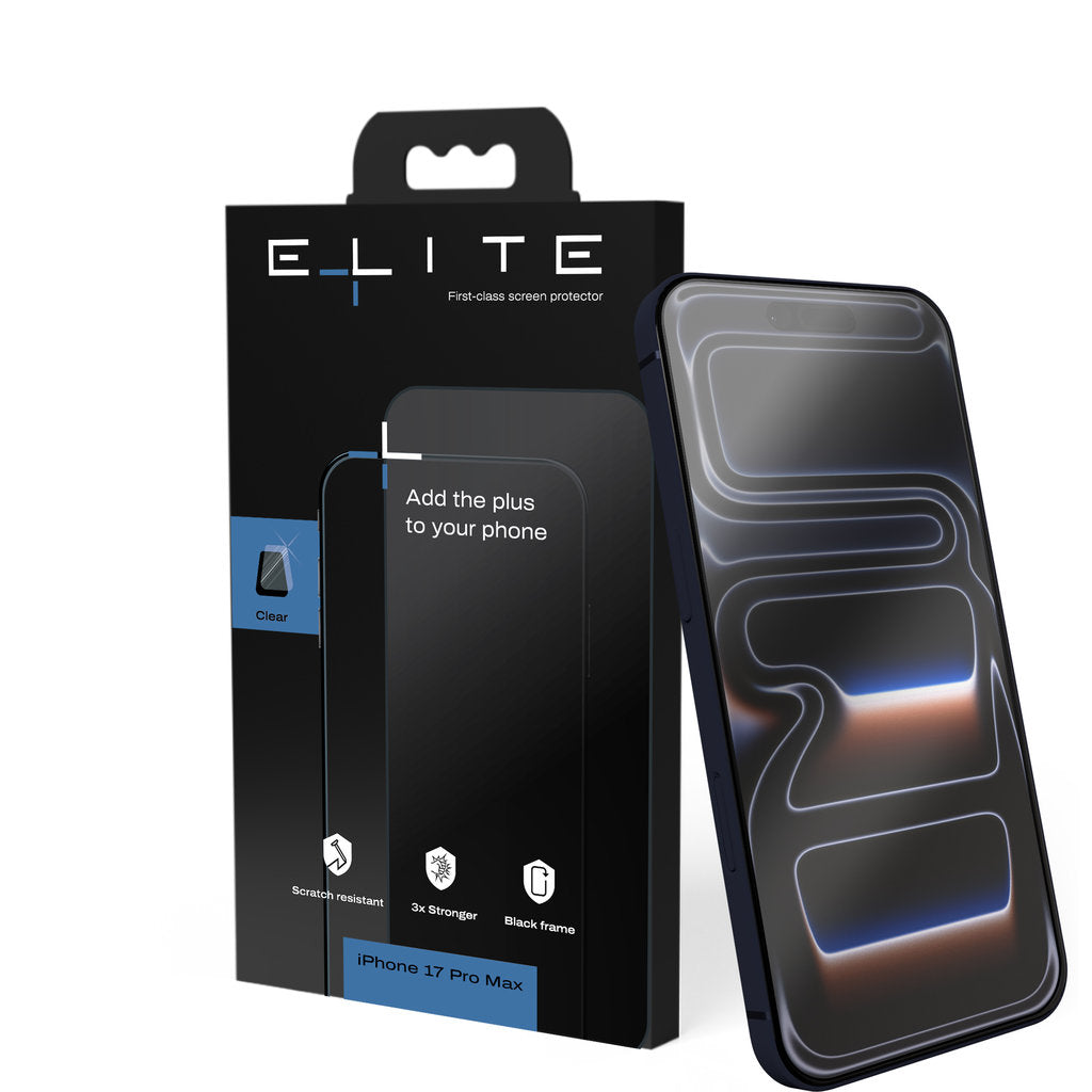 Elite Screenprotector Glass Clear for  iPhone 17 Pro Max