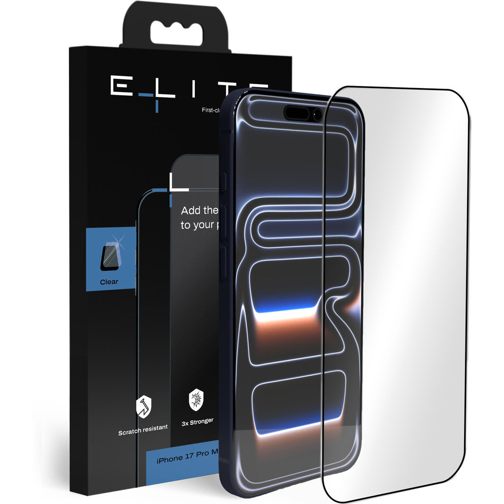 Elite Screenprotector Glass Clear for  iPhone 17 Pro Max