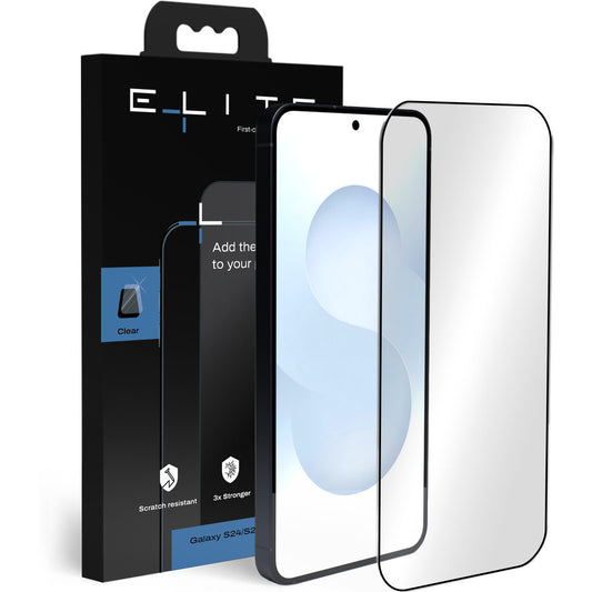 Elite Screenprotector Glass Clear for Samsung Galaxy S25/S24