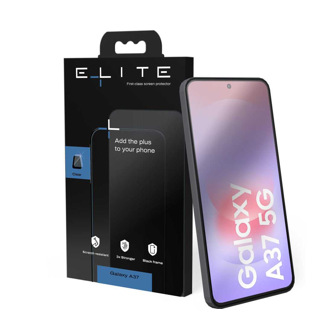 Elite Screenprotector Glass Clear for Samsung Galaxy A37