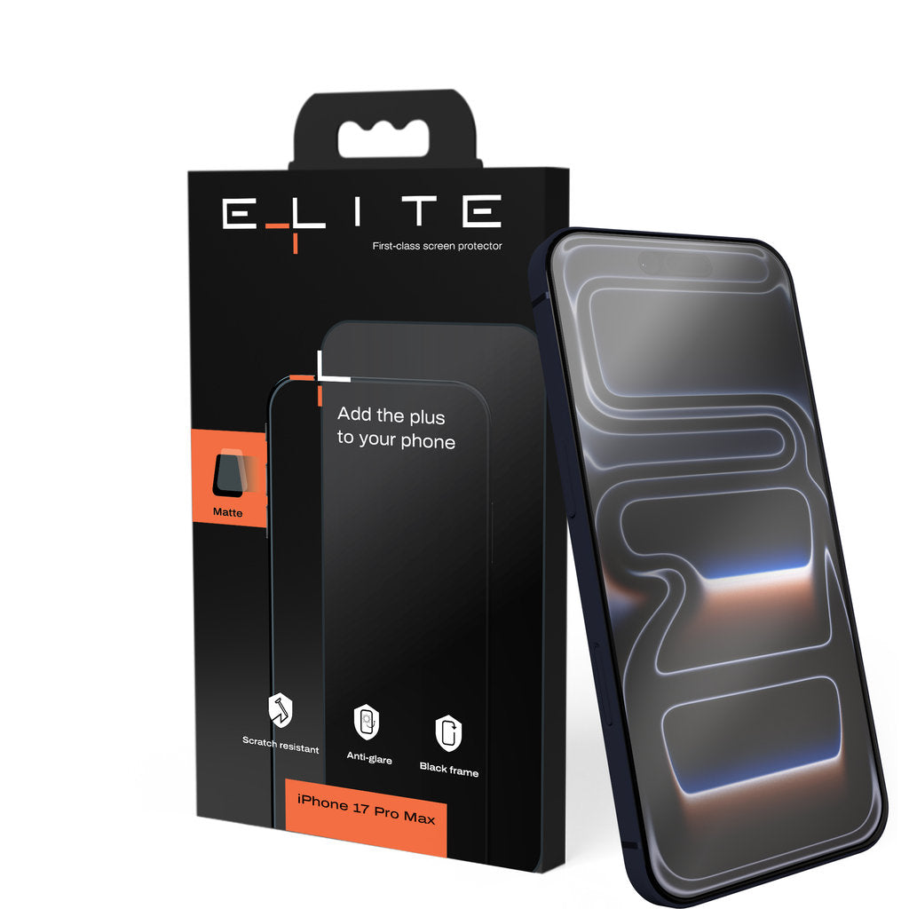 Elite Screen Protector Glass Matte for iPhone 17 Pro Max