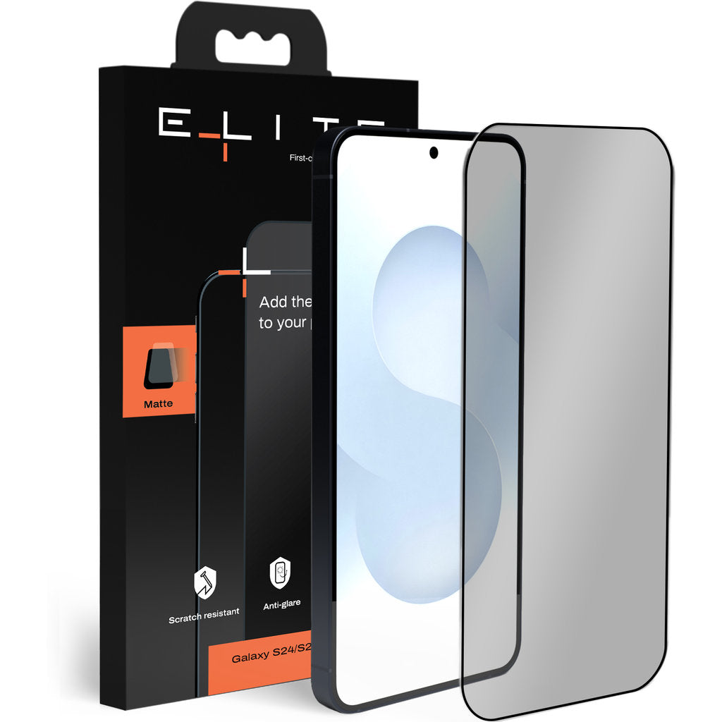 Elite Screen Protector Glass Matte for Samsung Galaxy S25/S24