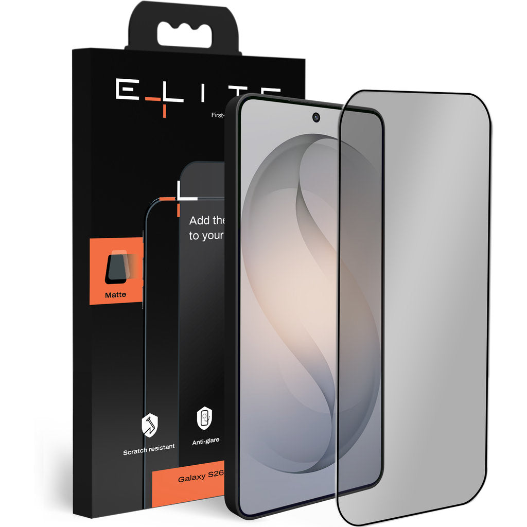 Elite Screen Protector Glass Matte for Samsung Galaxy S26