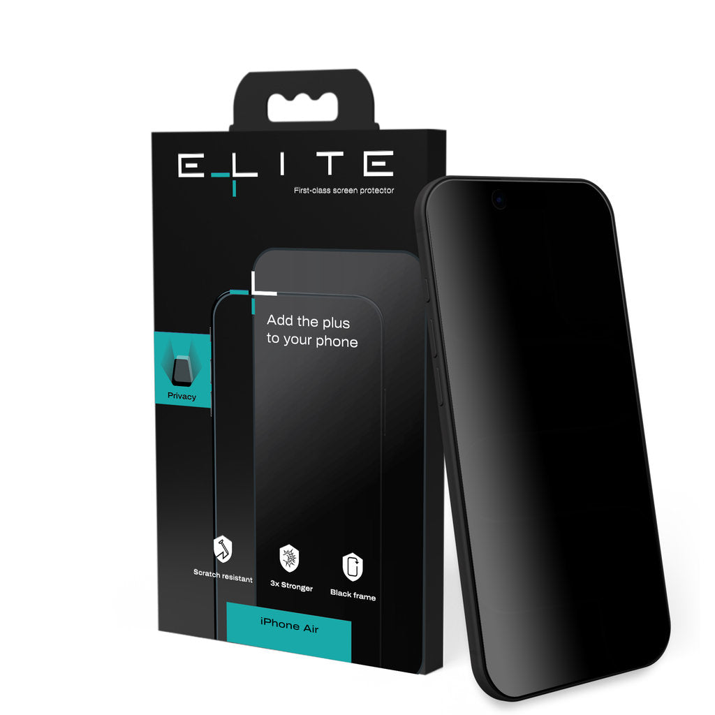 Elite Screenprotector Glass Privacy for iPhone 17 Air