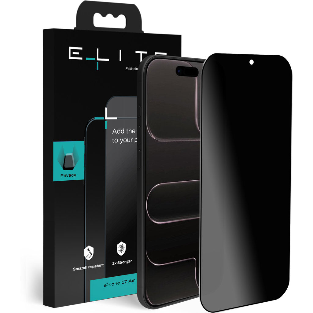 Elite Screenprotector Glass Privacy for iPhone 17 Air