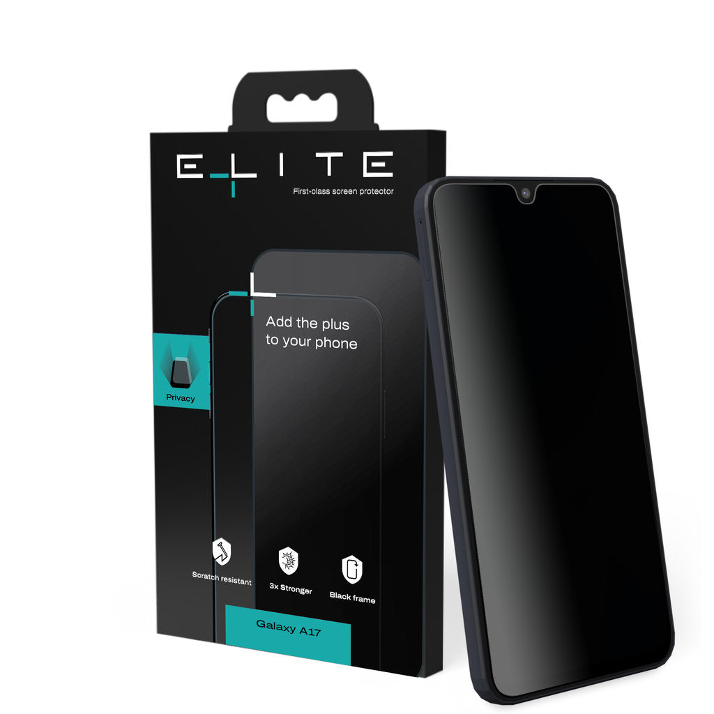 Elite Screenprotector Glass Privacy for Samsung Galaxy A17