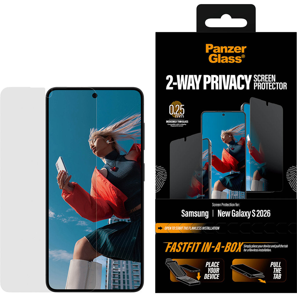 Panzerglass Privacy Samsung Galaxy S26 - Ultra-Wide Fit - FastFit
