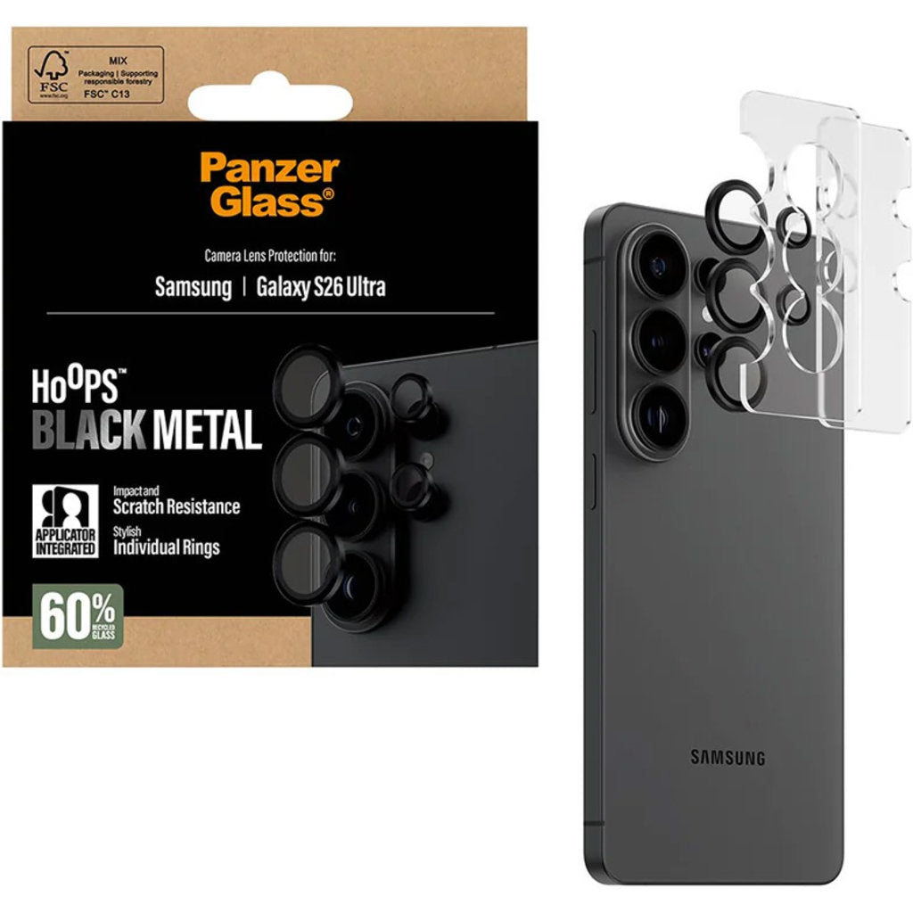PanzerGlass Hoops Samsung Galaxy S26 Ultra Black