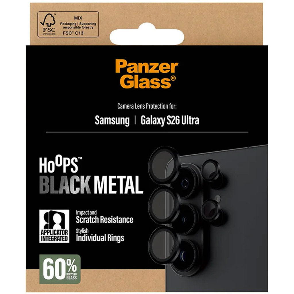 PanzerGlass Hoops Samsung Galaxy S26 Ultra Black