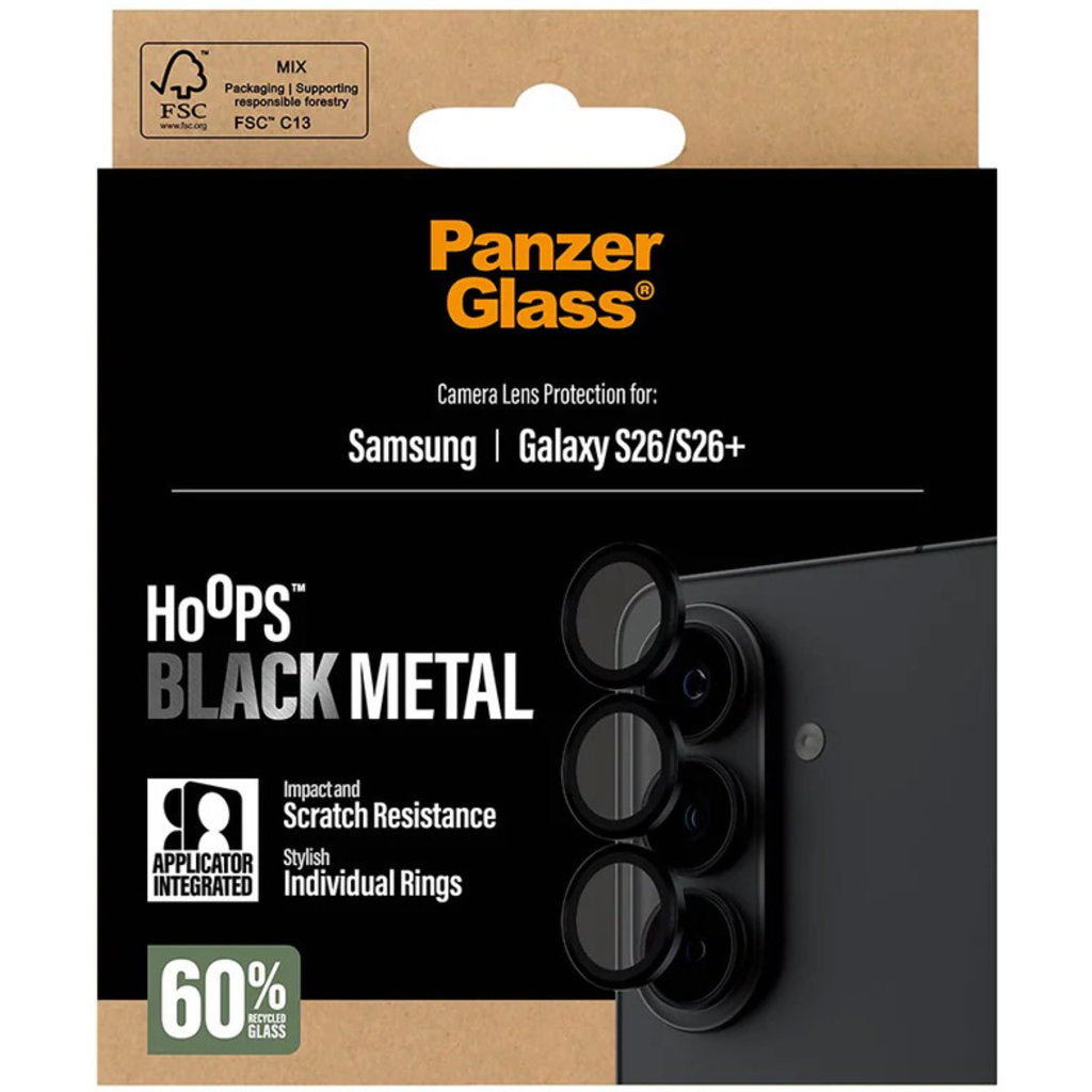 PanzerGlass Hoops Samsung Galaxy S26/S26 Plus Black