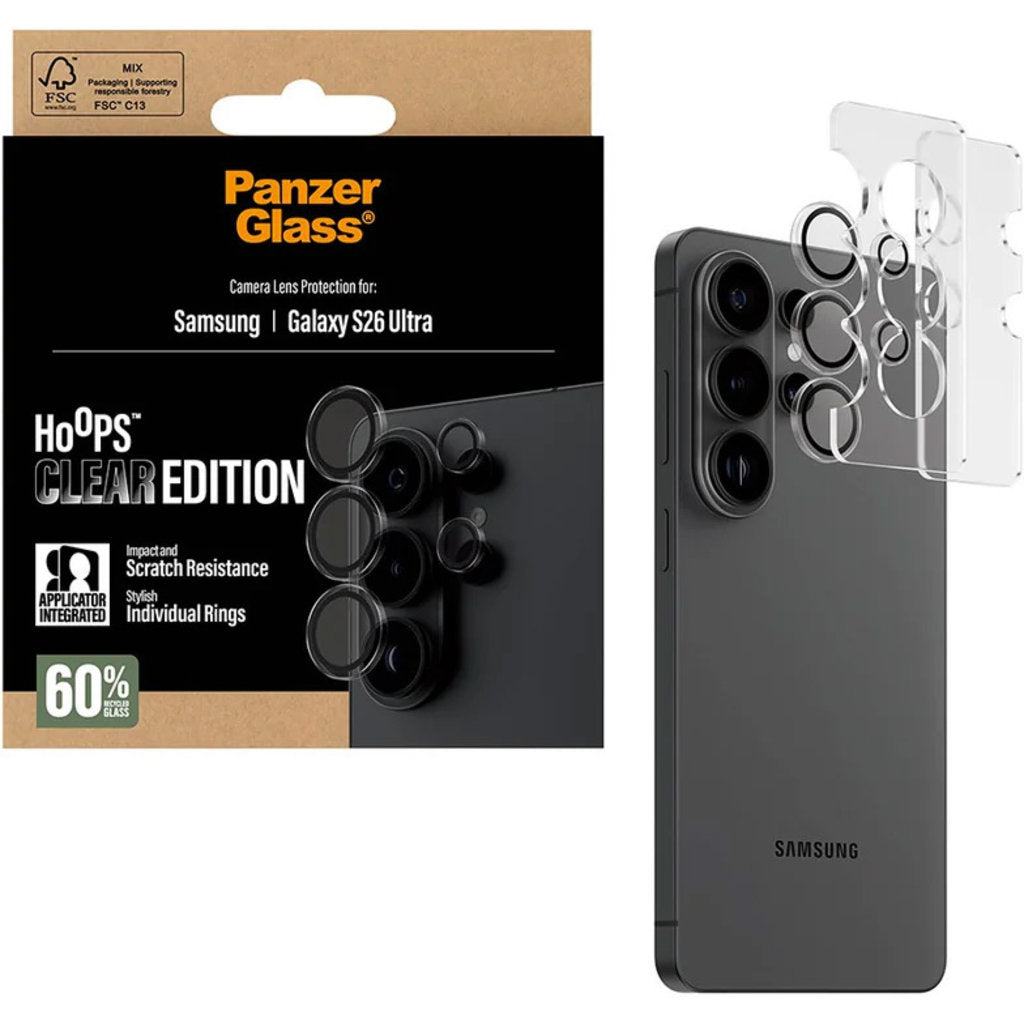 PanzerGlass Hoops Samsung Galaxy S26 Ultra - Transparent