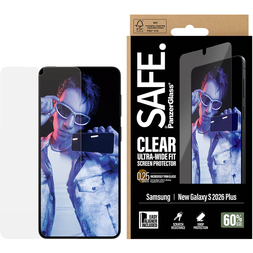 SAFE by Panzerglass Samsung Galaxy S26 Plus - Ultra-Wide-Fit