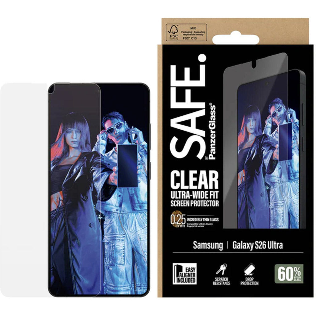 SAFE by Panzerglass Samsung Galaxy S26 Ultra - Ultra-Wide-Fit
