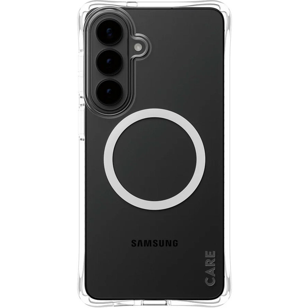 CARE by PanzerGlass Samba Case Transparent w. Qi Samsung Galaxy S26 Plus