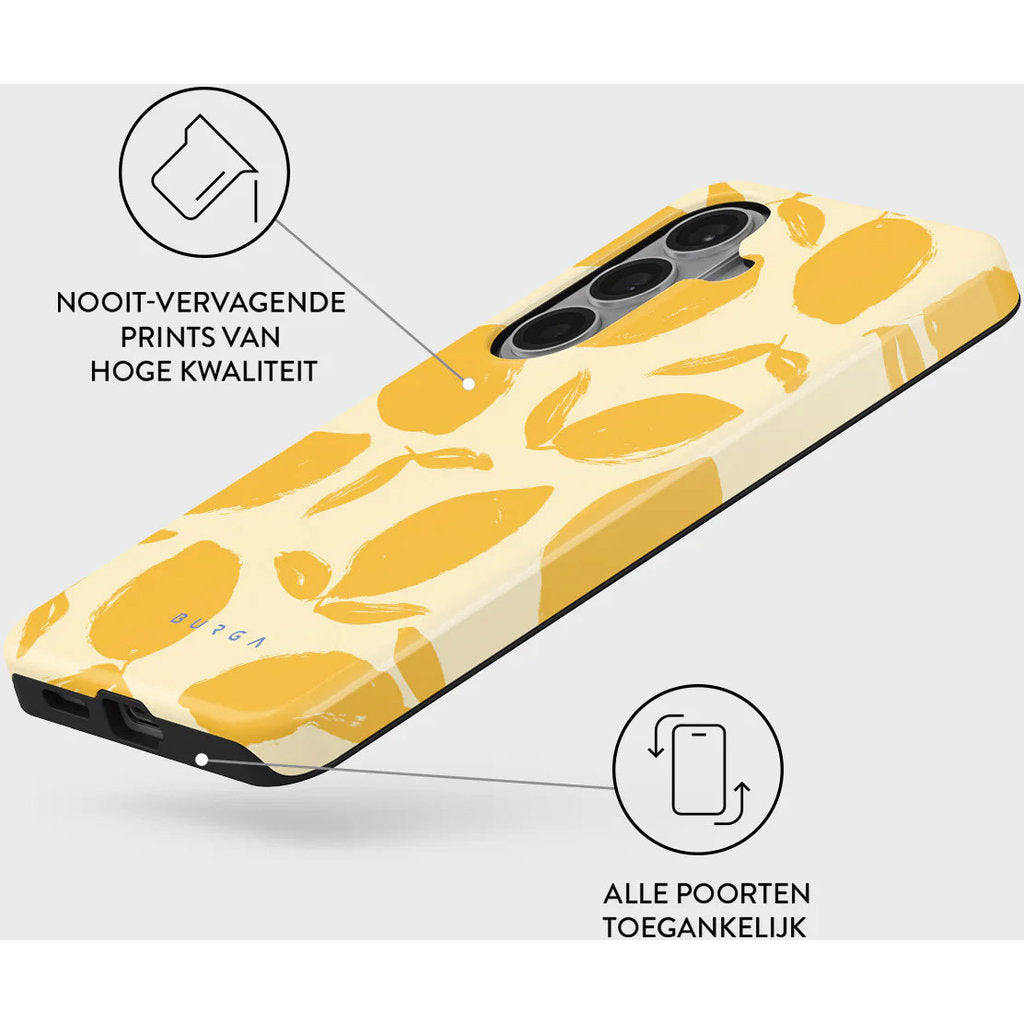 Burga Tough MagSafe Samsung Galaxy S26 – Lemon Tart