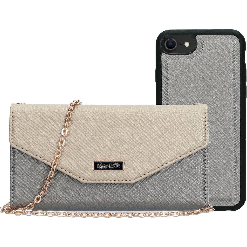 Casetastic Clutch Apple iPhone 7/8/SE (2020) Gold/Silver