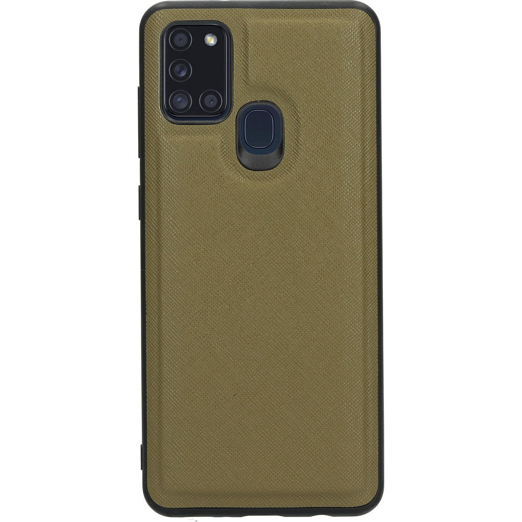 Casetastic Pochette Samsung Galaxy A21s (2020) Or/Vert
