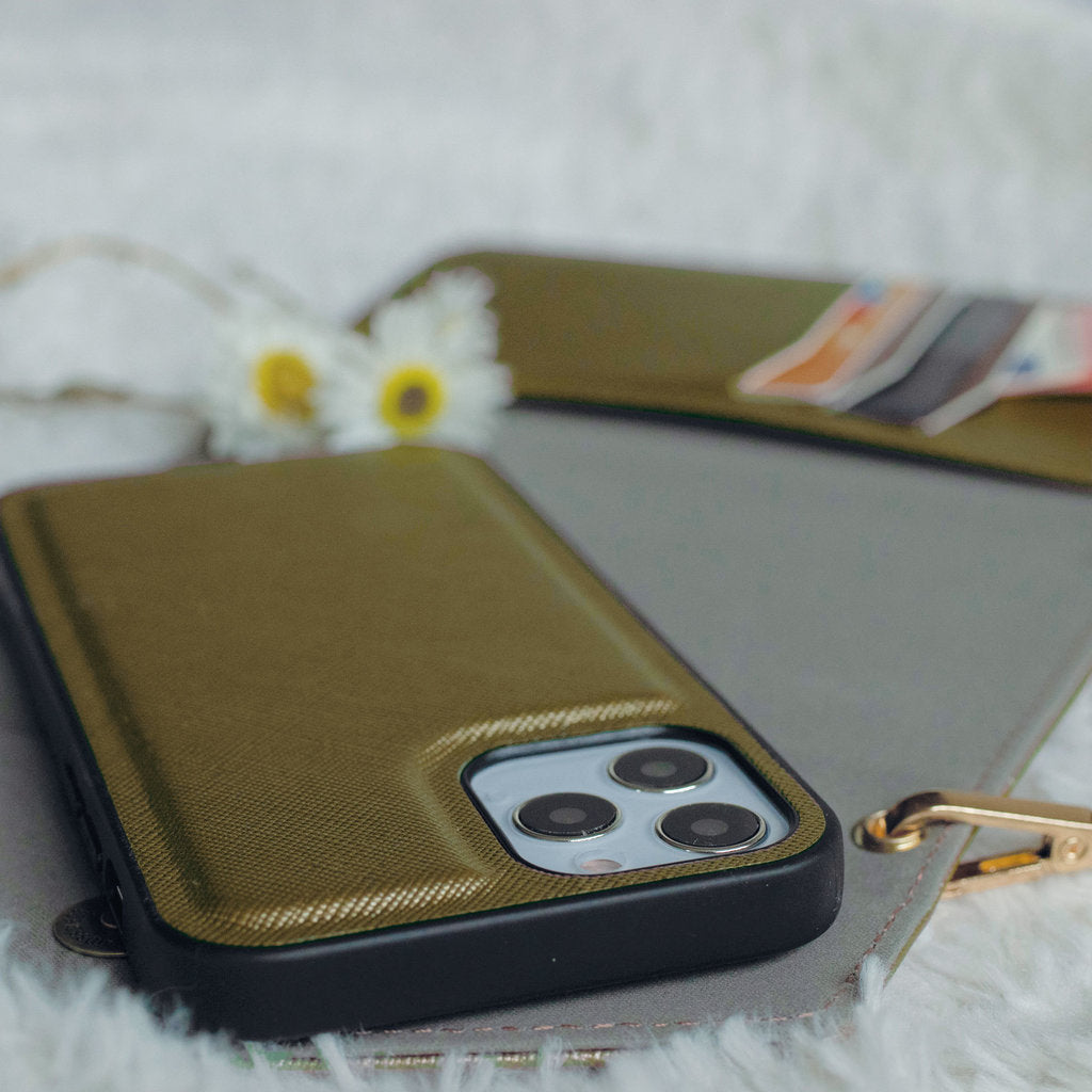 Casetastic Clutch Samsung Galaxy S20 Gold/Green