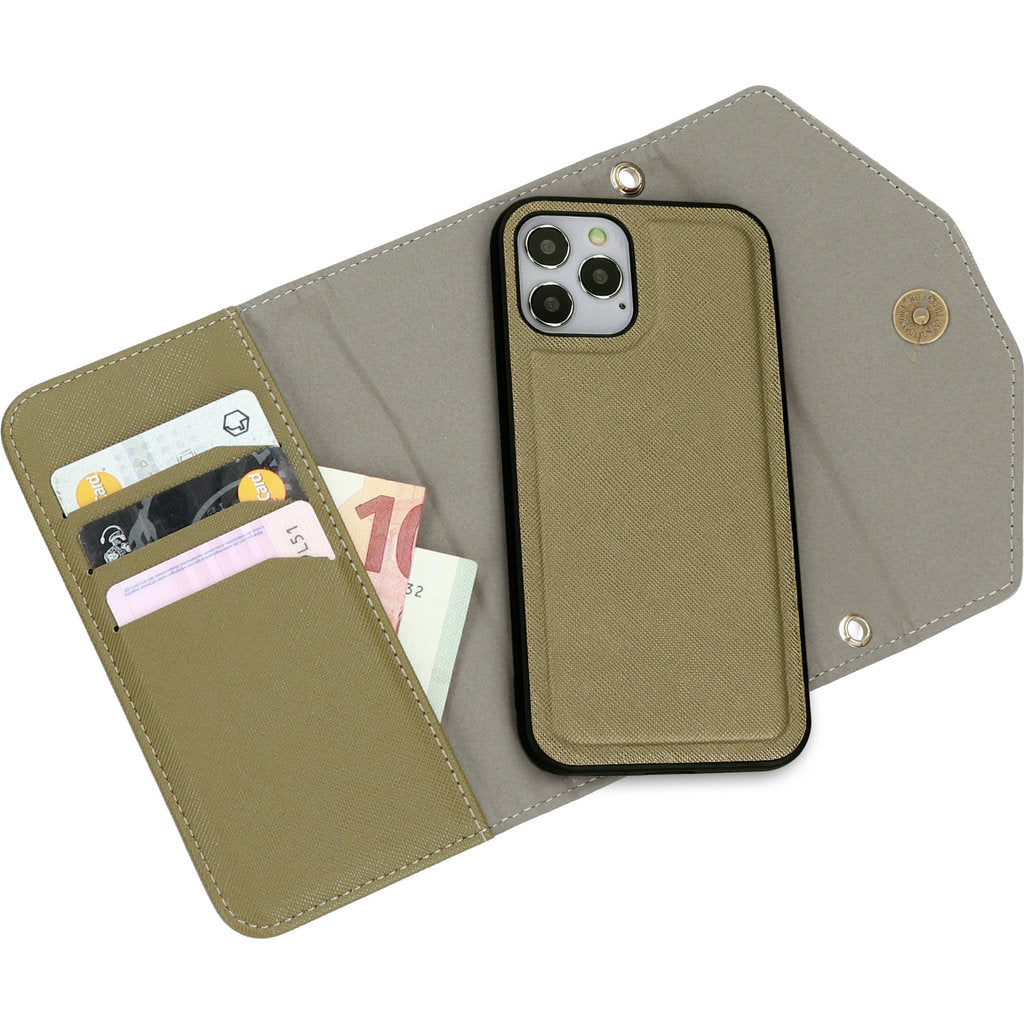 Casetastic Clutch Apple iPhone 12/12Pro Gold/Grün