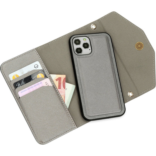 Casetastic Clutch Apple iPhone 12/12 Pro Gold/Silver