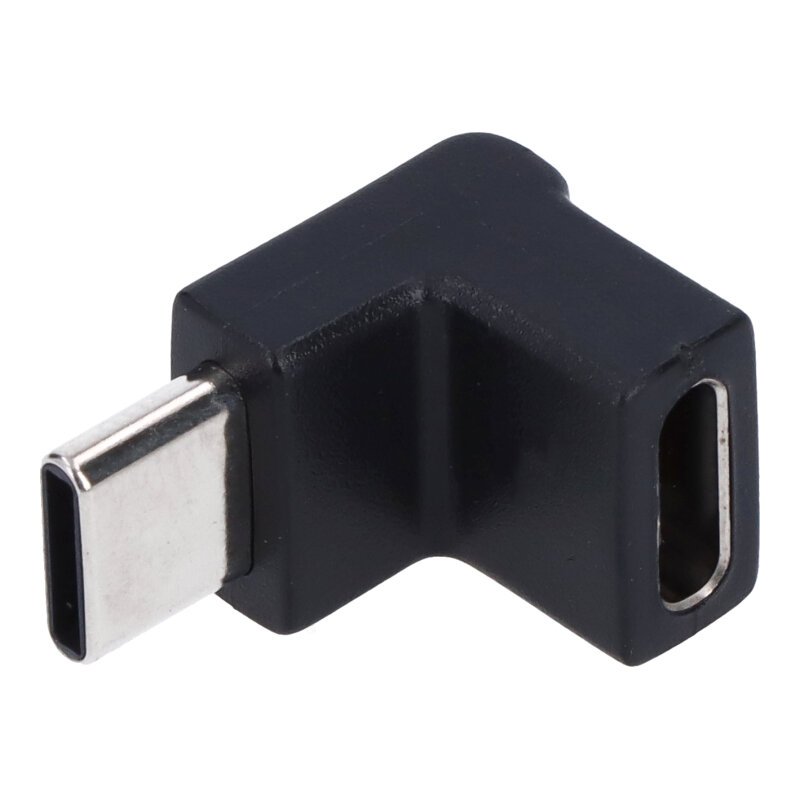 10Gbps Haakse (B/O) USB-C (Female) naar USB-C (male) verleng / koppel stuk adapter