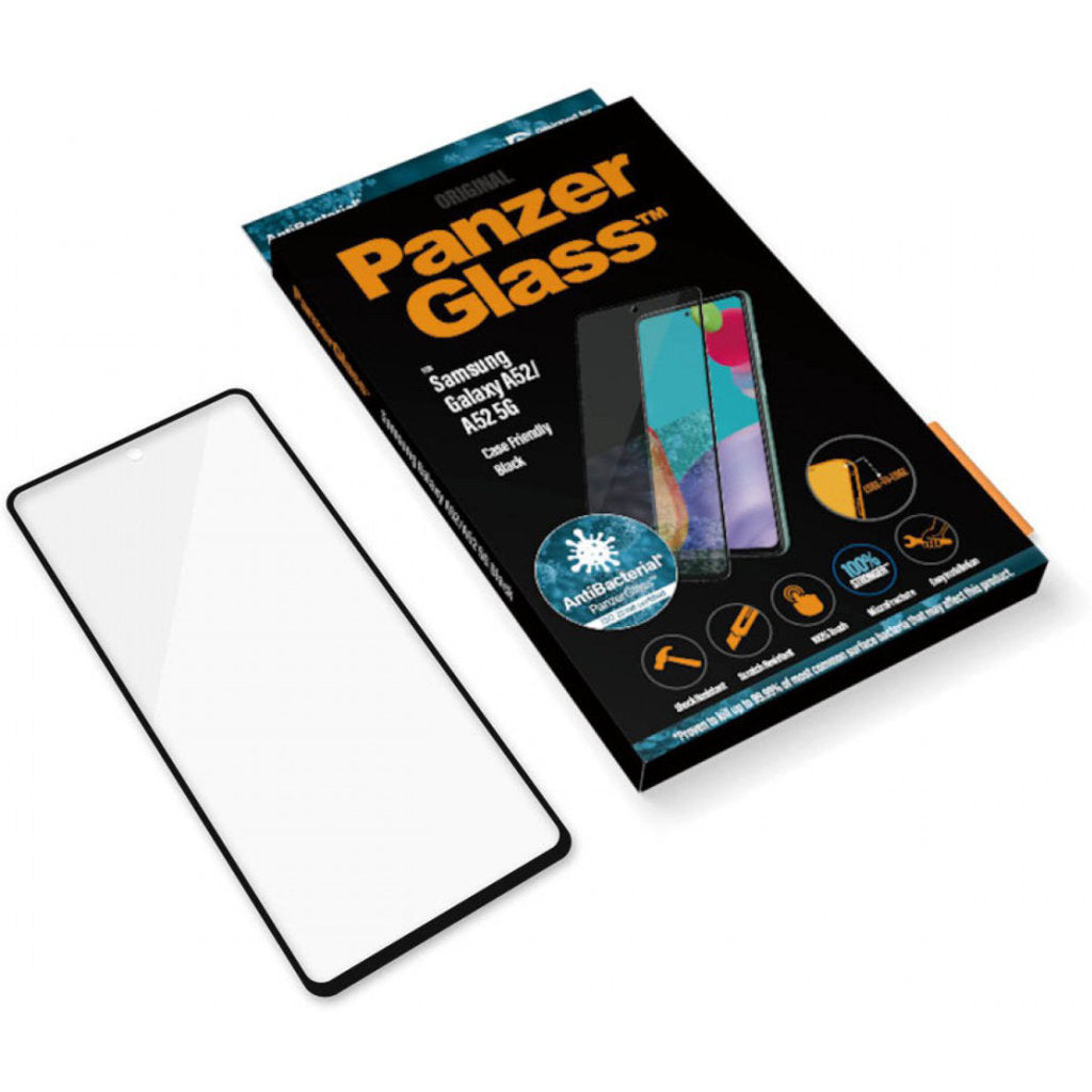 PanzerGlass Samsung Galaxy A52 4G/5G/A52s/A53 (2022) Black CF Super + Glas