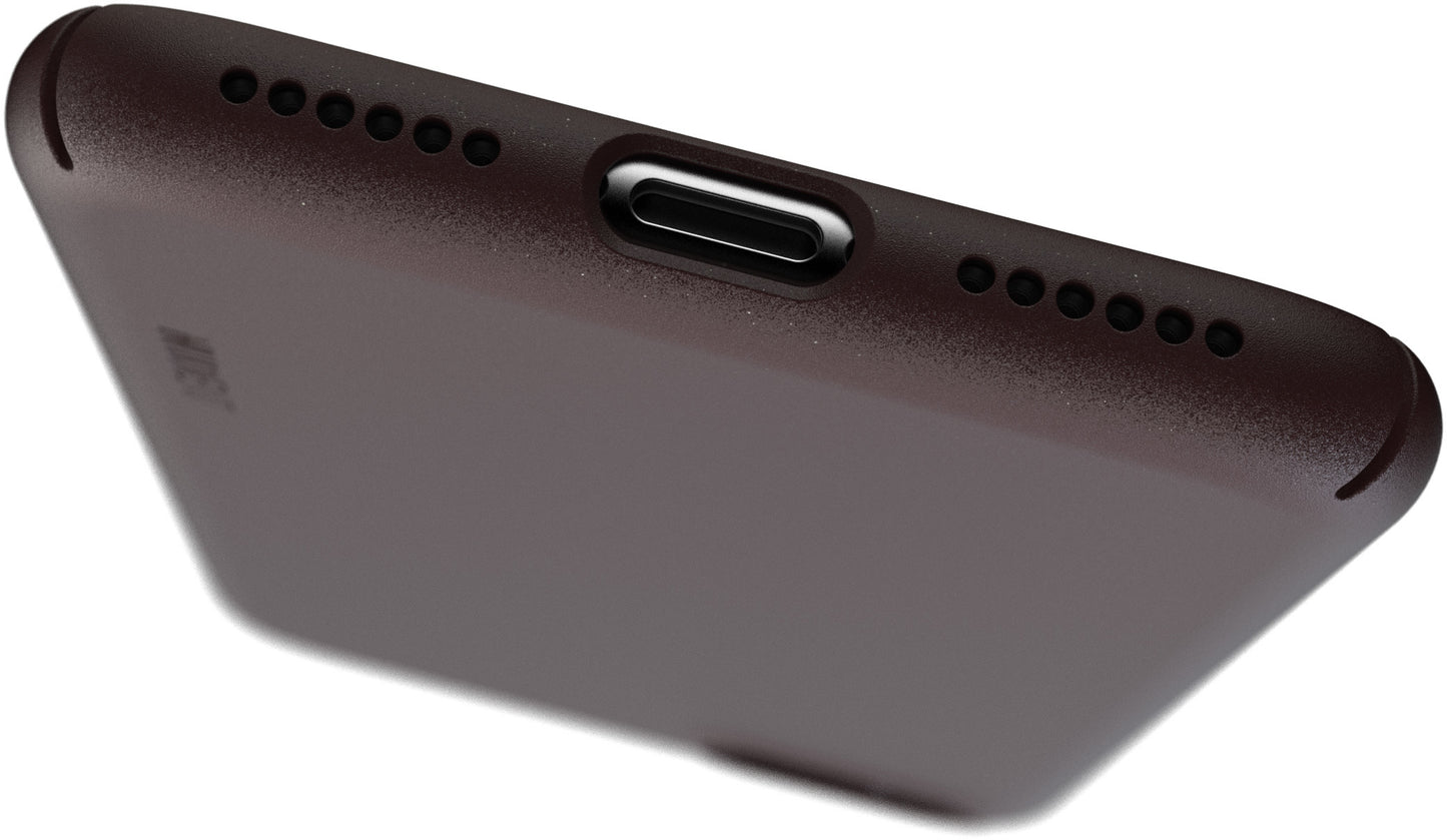 Nudient Thin Precise Case Apple iPhone 7/8/SE (2020/2022) V3 Sangria Red