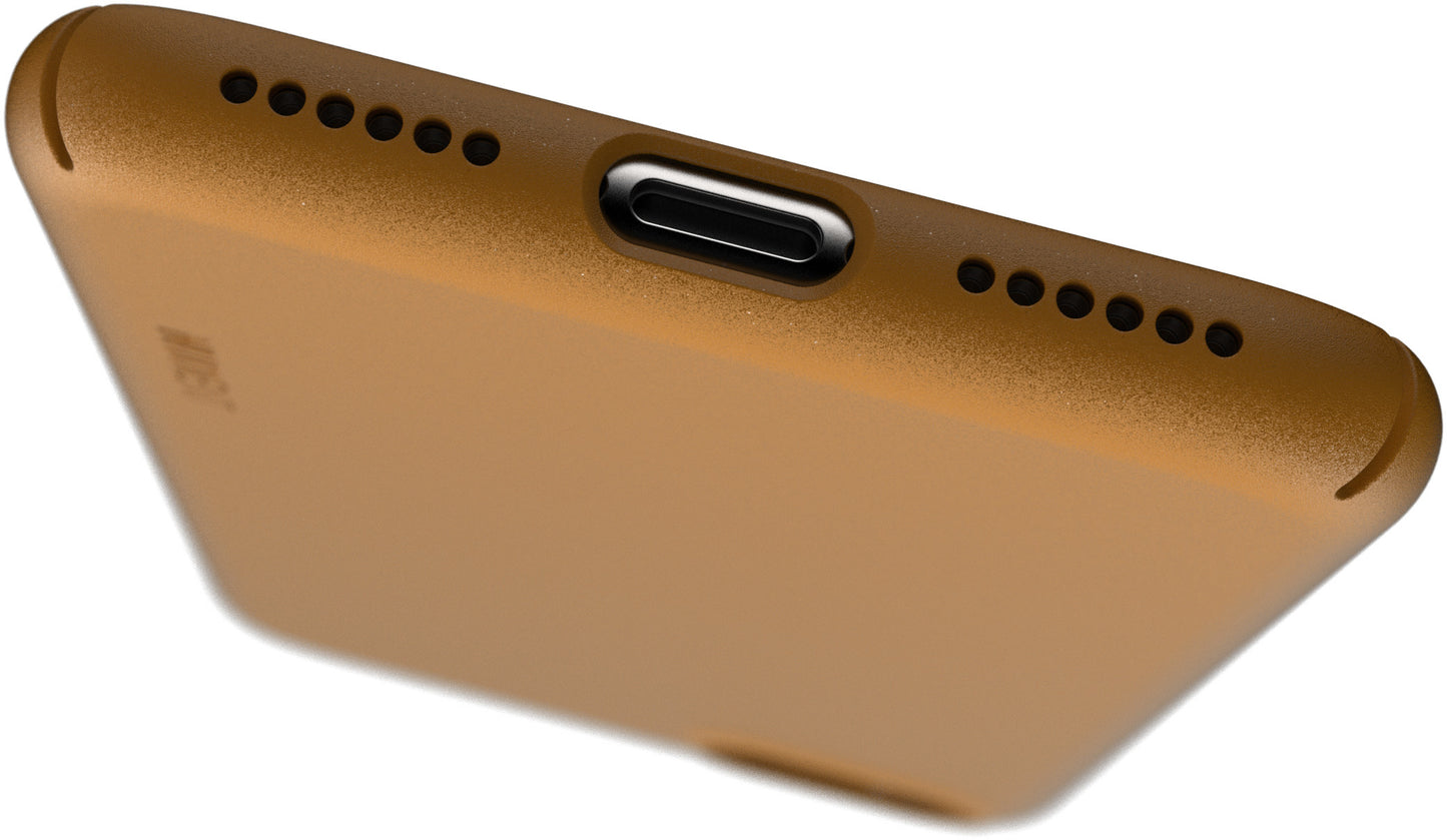 Nudient Thin Precise Case Apple iPhone 7/8/SE (2020/2022) V3 Saffron Yellow