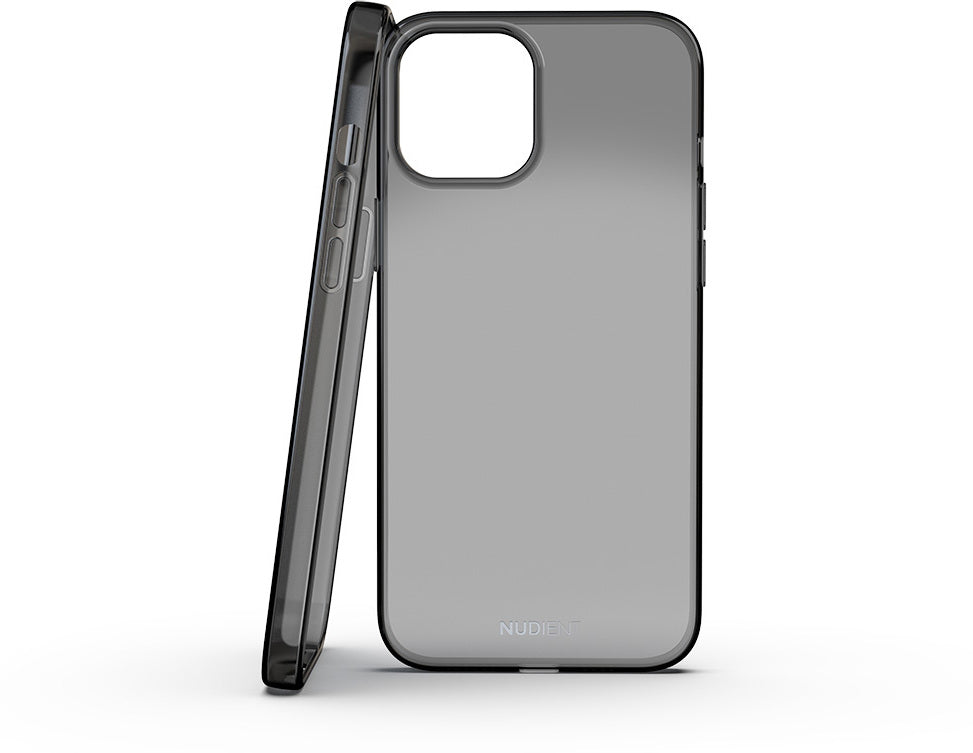 Nudient Thin Glossy Case Apple iPhone 12 Pro Max Black Transparent