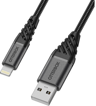 OtterBox Lightning to USB Premium Cable 1m Black