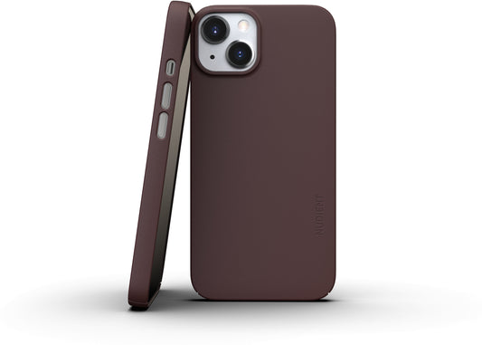Nudient Thin Precise Case Apple iPhone 13 V3 Sangria Red