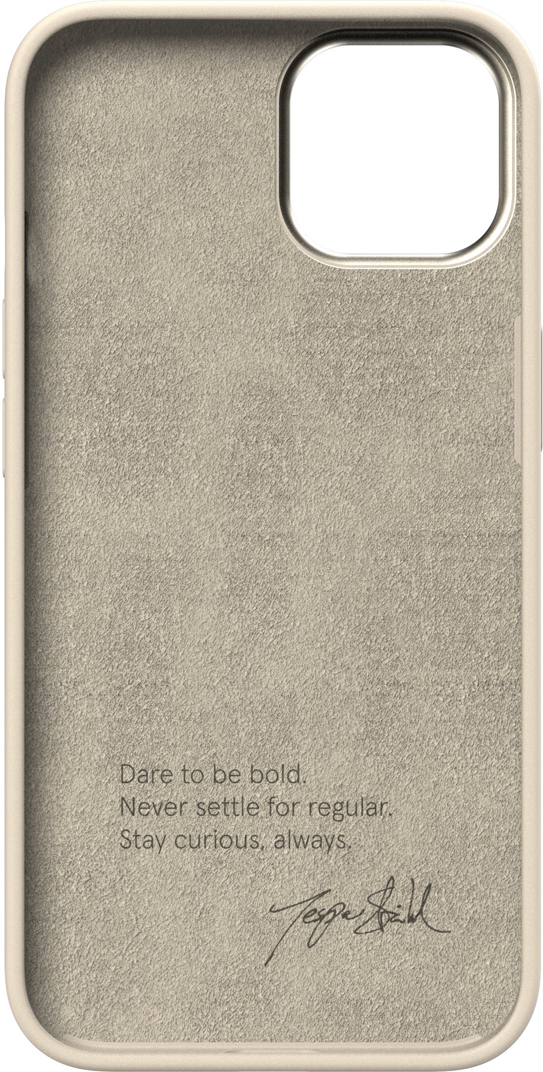 Nudient Bold Case Apple iPhone 13 Linen Beige
