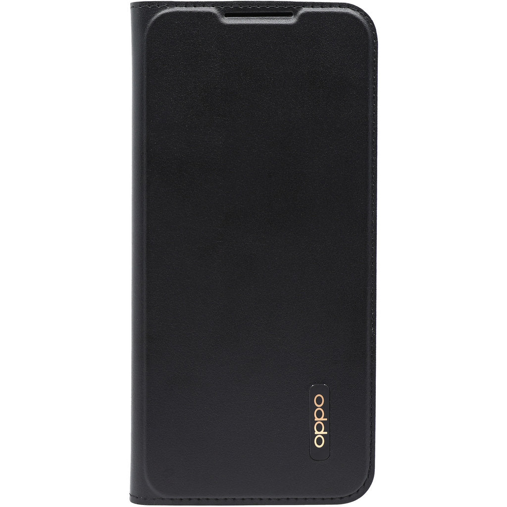 OPPO A15 Wallet Case Black