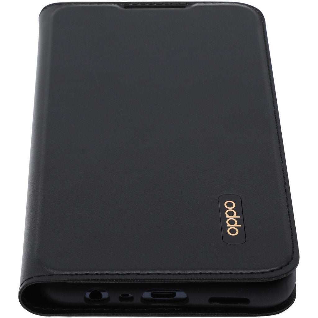 OPPO A15 Wallet Case Black